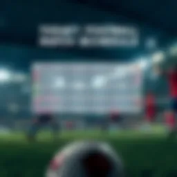 Exciting football match schedule