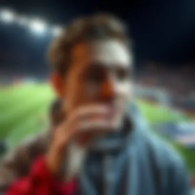 Conceptual illustration of sports betting strategies