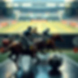 An abstract representation of modern betting strategies.