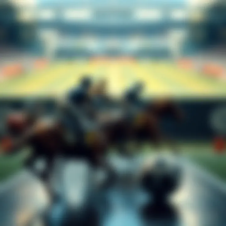 An abstract representation of modern betting strategies.