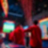 Live lottery draw event in South Korea