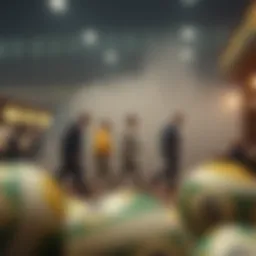 A historical depiction of lottery evolution