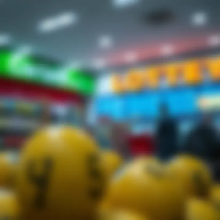 Illustration of lottery ticket selection strategy