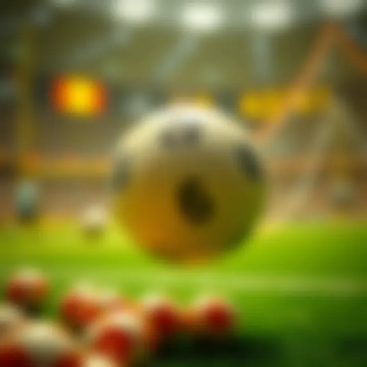 Visual representation of lottery statistics