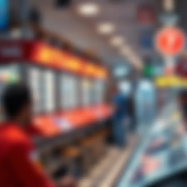 Infographic on lottery and betting intersections