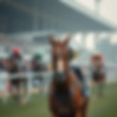 A visual representation of the social impact of horse racing