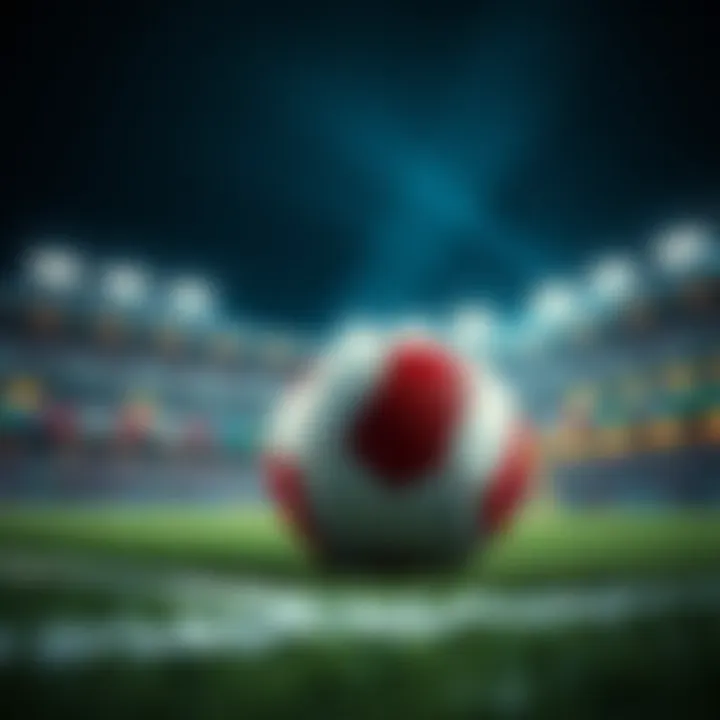 Conceptual image of sports betting