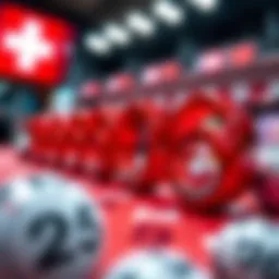 Conceptual representation of Swiss Lotto numbers